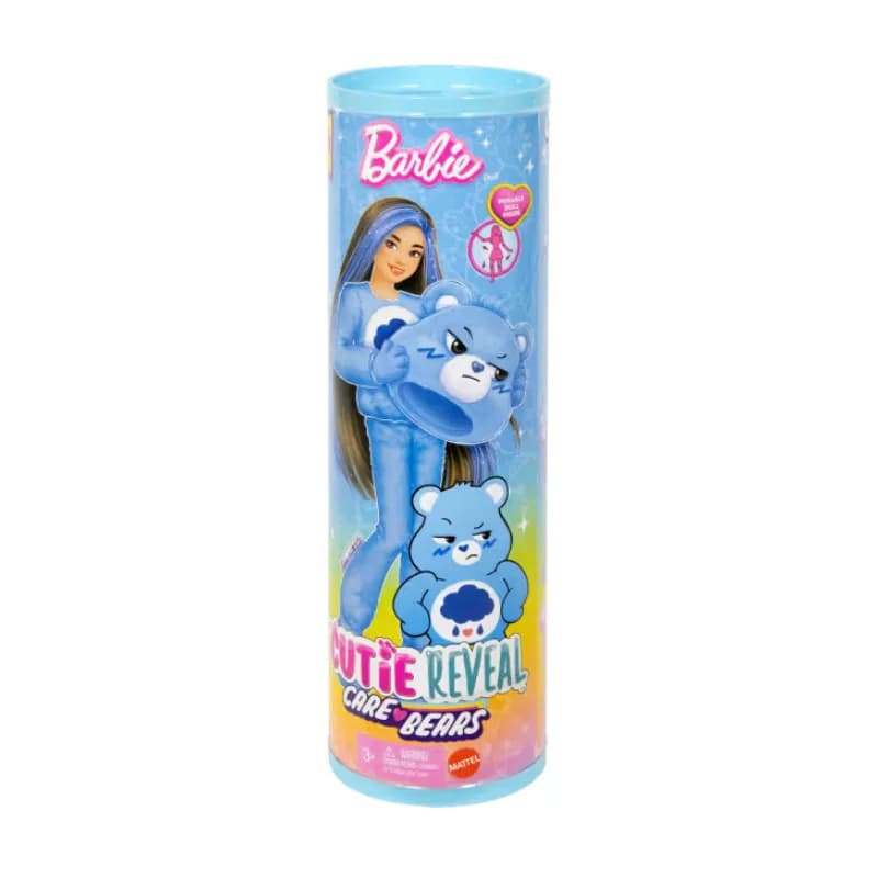 عروسک باربی سورپرایزی مدل barbie cutie reveal با تم care bears — تصویر ۴