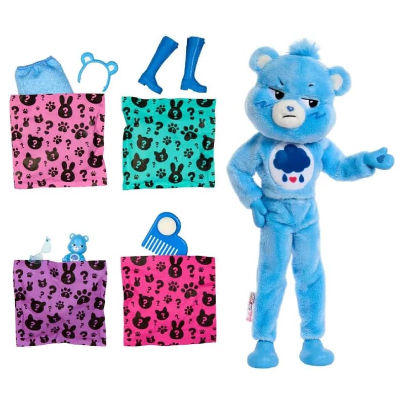 عروسک باربی سورپرایزی مدل barbie cutie reveal با تم care bears — تصویر ۶