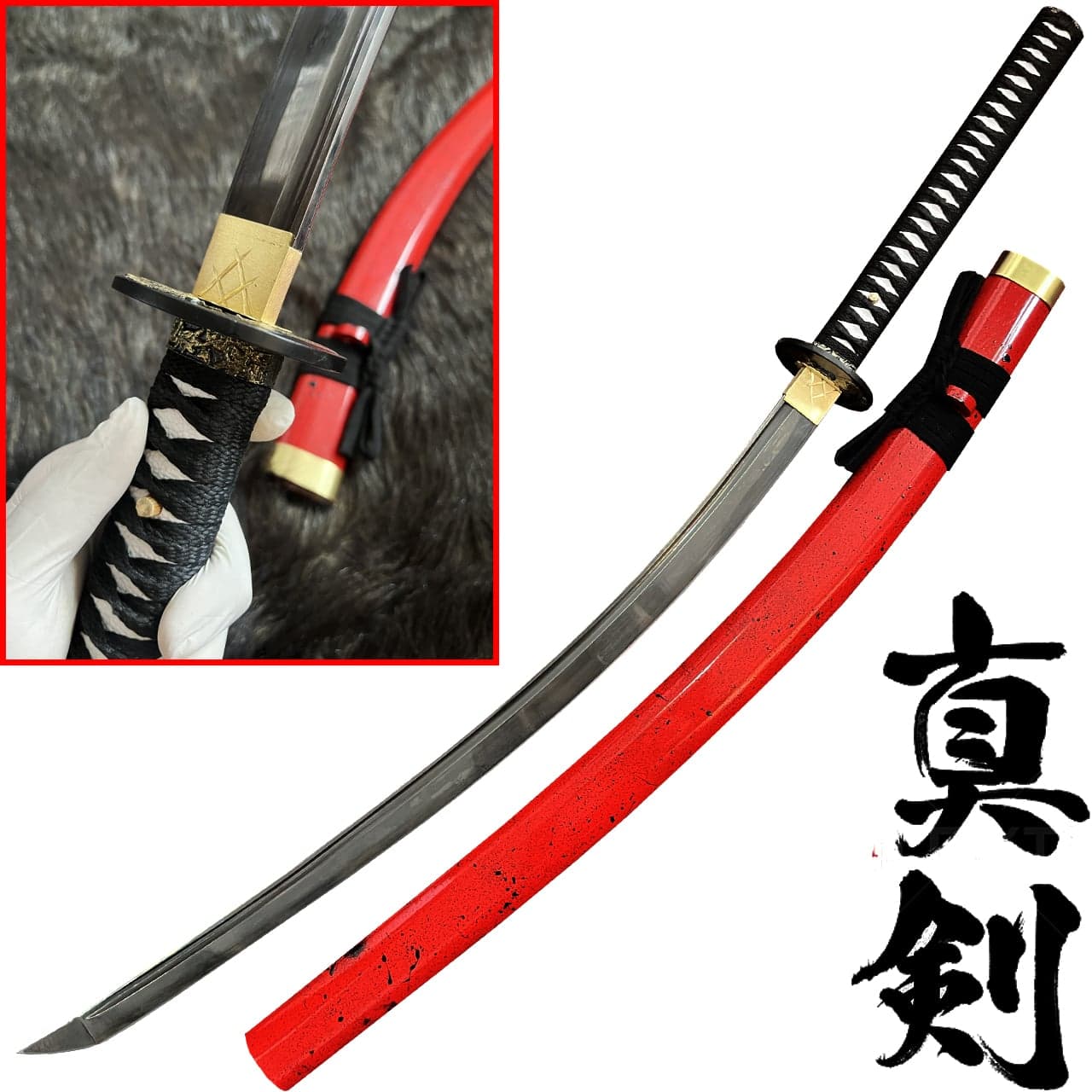 کاتانا شینکن طرح ژاپنی asuka