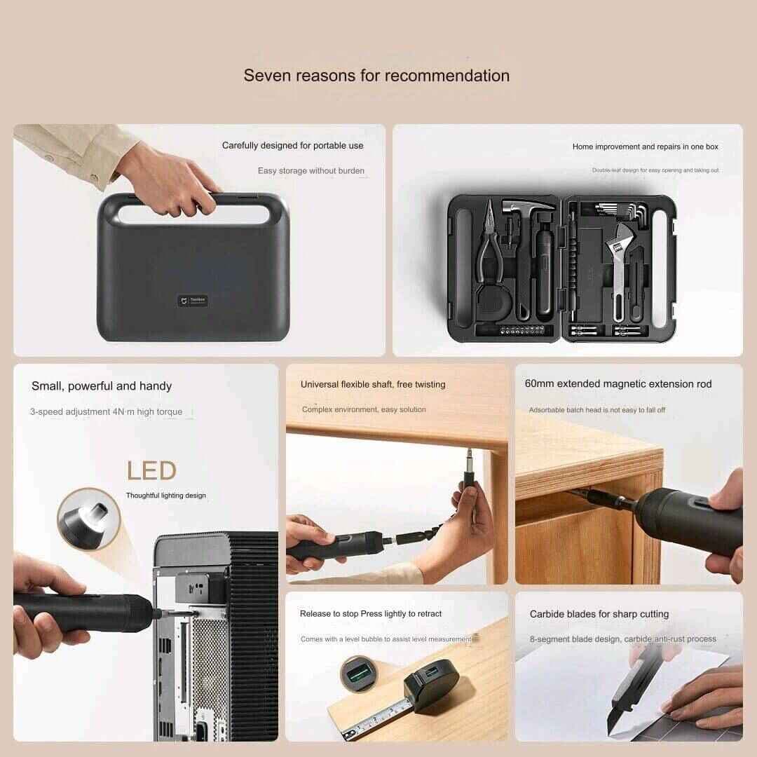 جعبه ابزار شیائومی XIAOMI MIJIA TOOL BOX — تصویر ۶