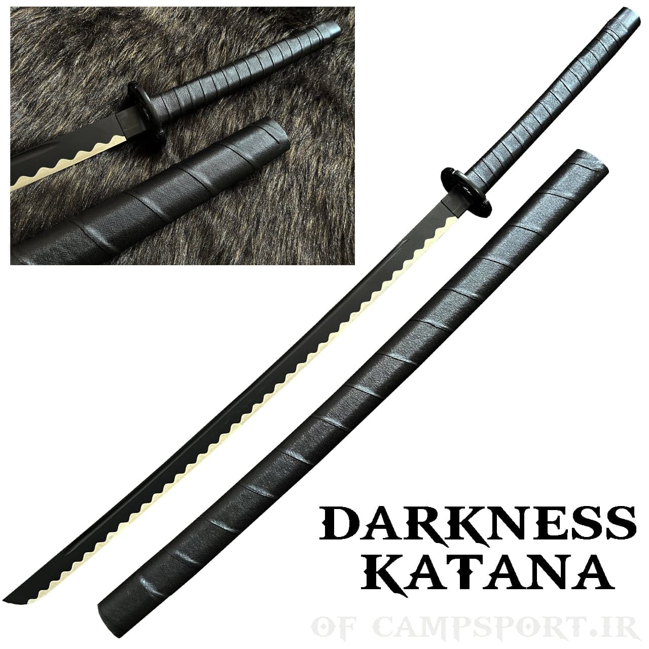 کاتانا سامورایی darkness_katana