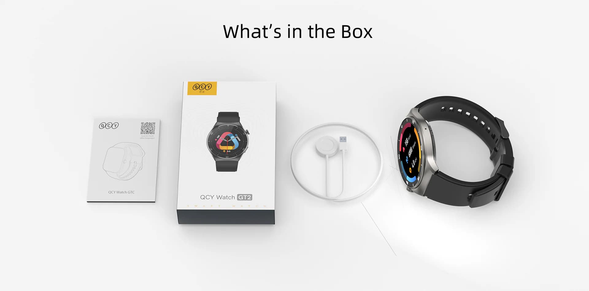 ساعت هوشمند شیائومی Xiaomi SmartWatch QCY GT2 — تصویر ۳