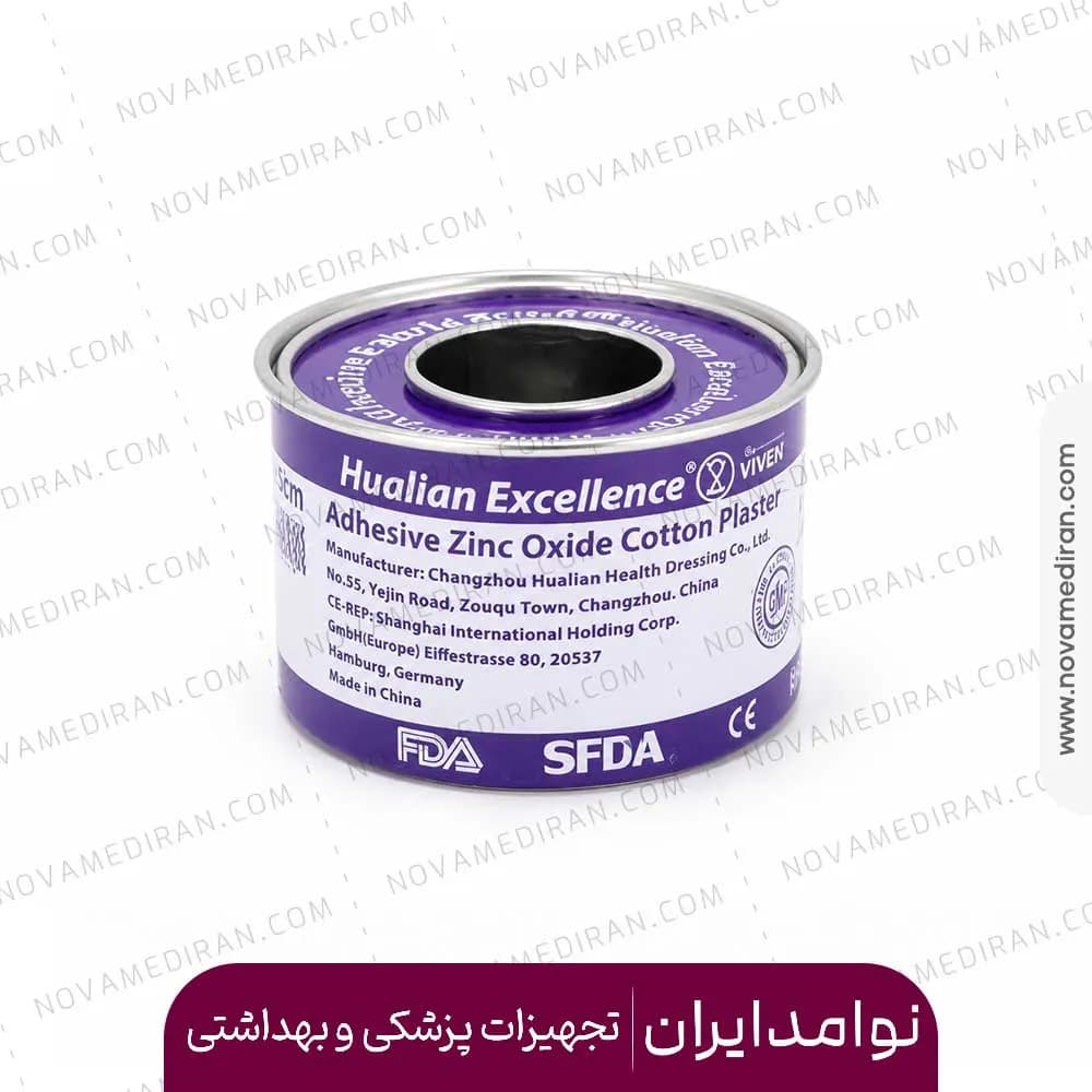 چسب لوکو پلاست ۲/۵ سانت برند vivent