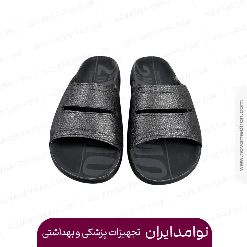 صندل طبی زنانه پاتکان طب مدل ۹۷۷ مشکی — تصویر ۵