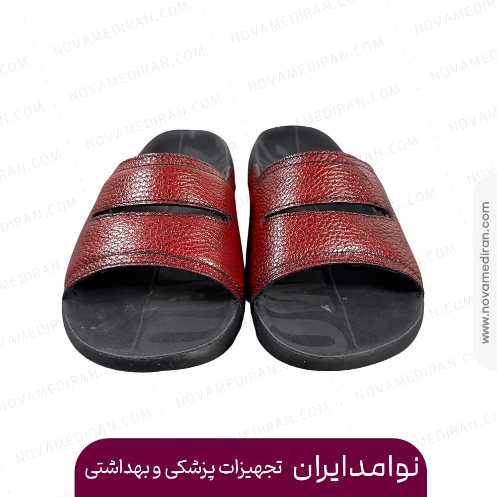 صندل طبی زنانه پاتکان طب مدل ۹۷۷ زرشکی — تصویر ۶