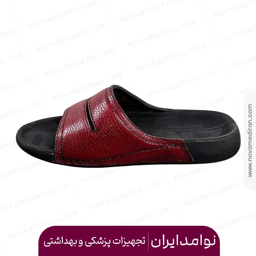 صندل طبی زنانه پاتکان طب مدل ۹۷۷ زرشکی — تصویر ۵
