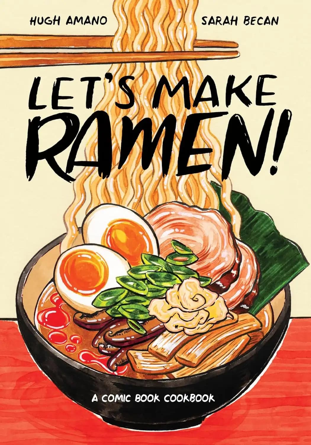کتاب بیایید رامن درست کنیم! (Let’s Make Ramen!) نسخه انگلیسی PDF | هیو آمانو و سارا بِکان