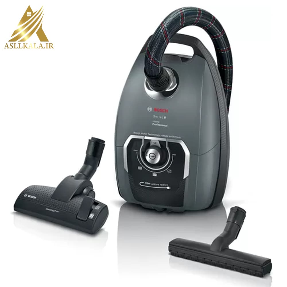 جاروبرقی کیسه ای حرفه ای سیاه سری(8) بوش BGL8PRO5