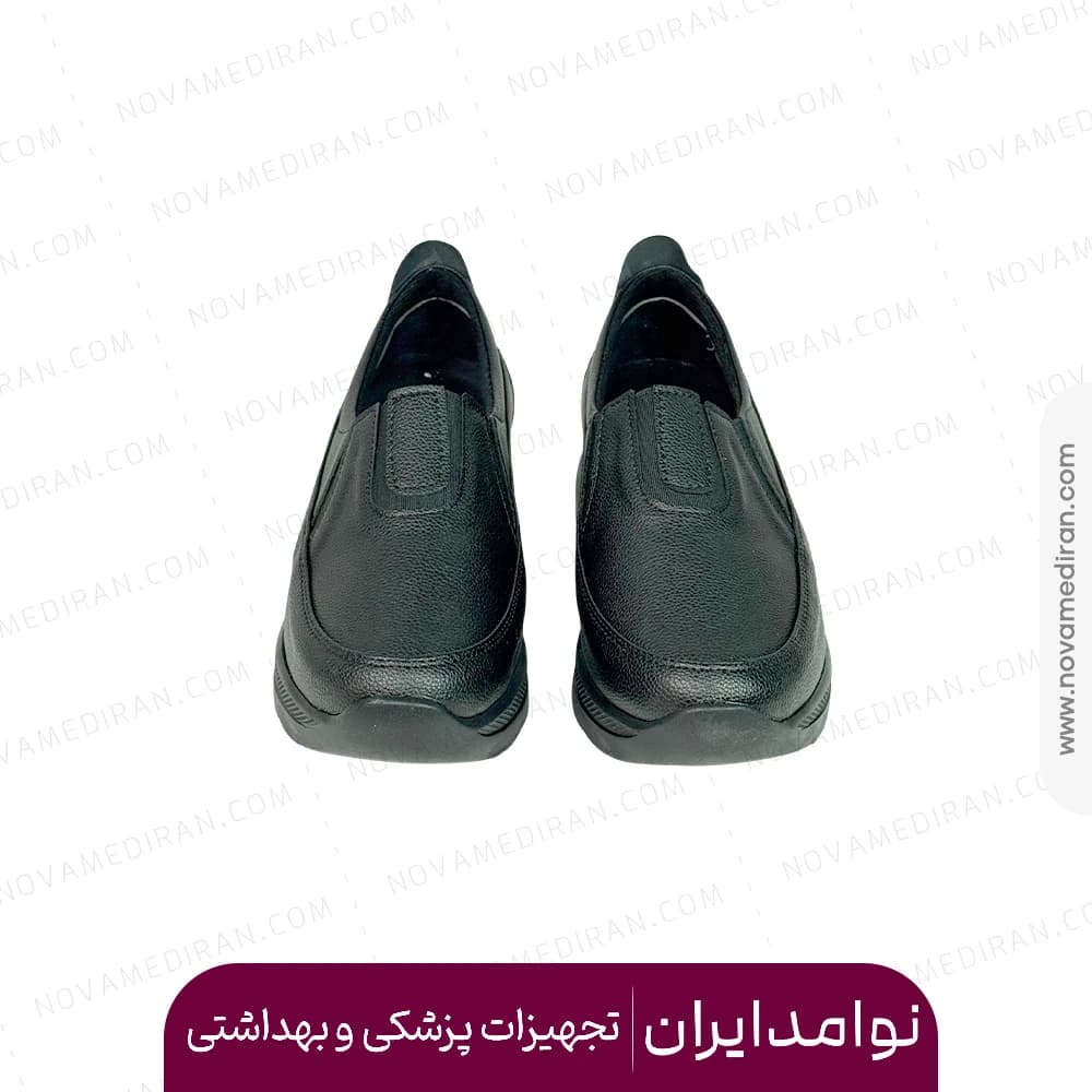 کفش طبی زنانه پاتکان طب کد 815 رنگ مشکی — تصویر ۳