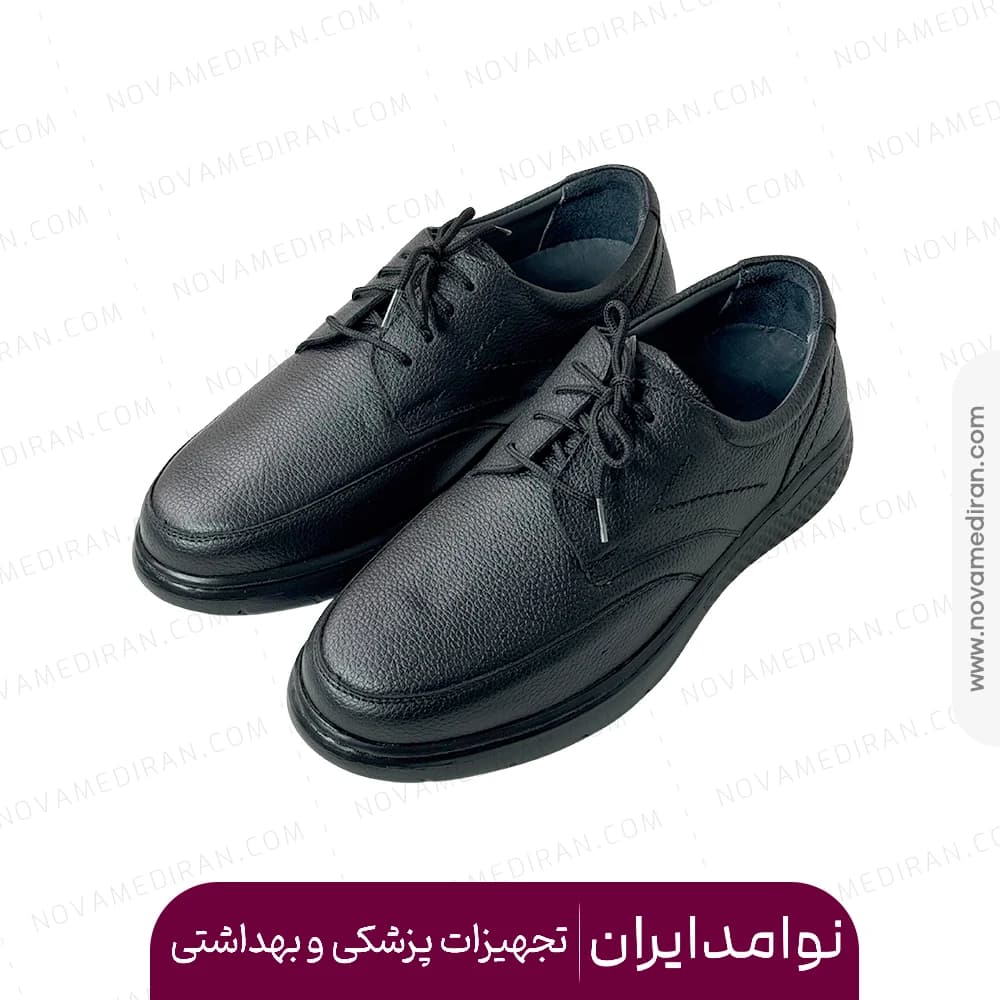 کفش مردانه طبی پاتکان طب مدل هامی بندی — تصویر ۳