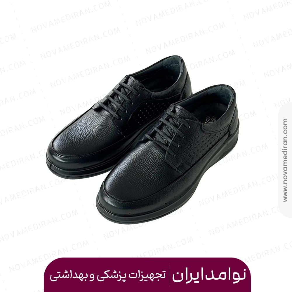 کفش مردانه طبی بندی پاتکان طب کد ۴۴۰ — تصویر ۷