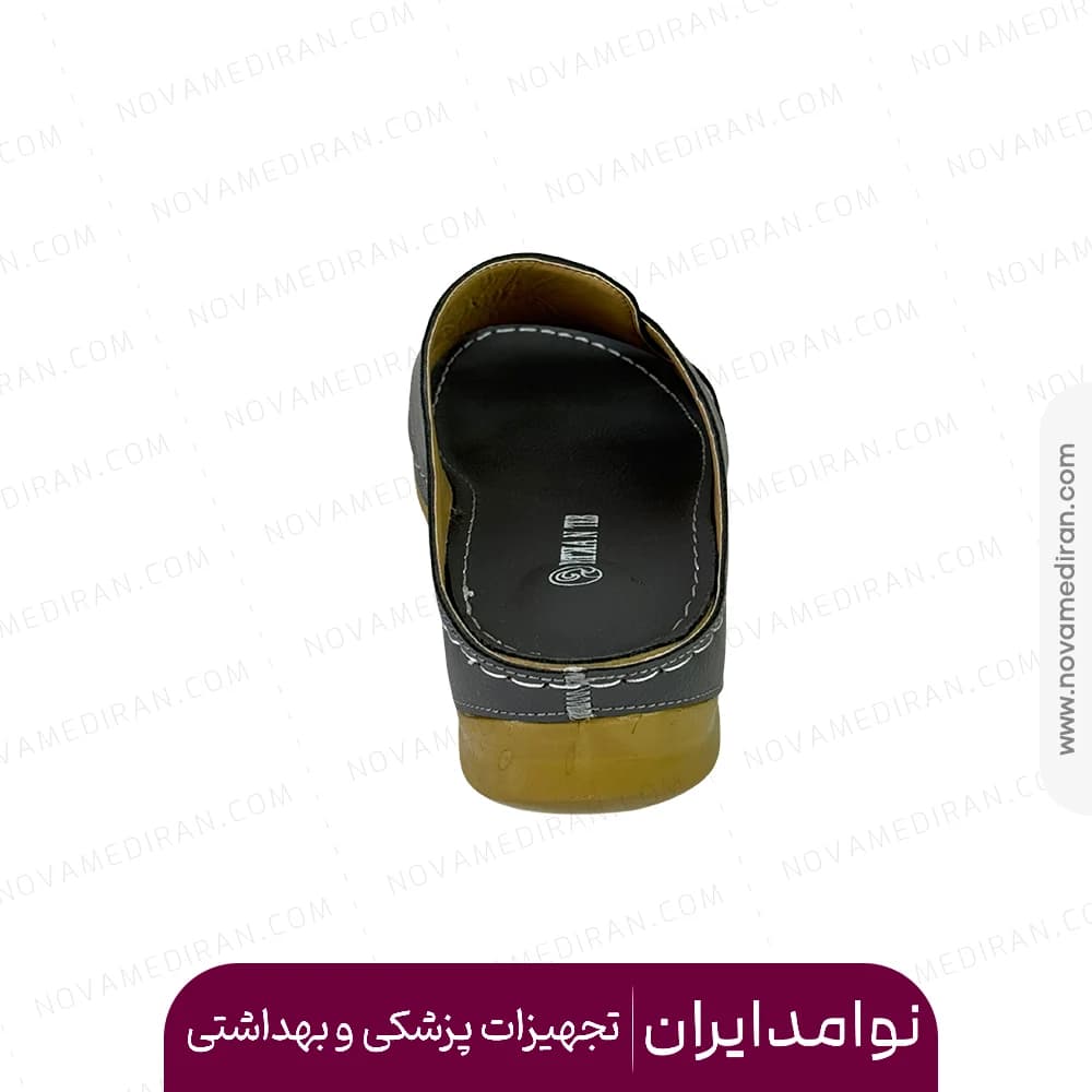 صندل طبی زنانه پاتکان طب کد ۹۱۲ رنگ طوسی — تصویر ۵