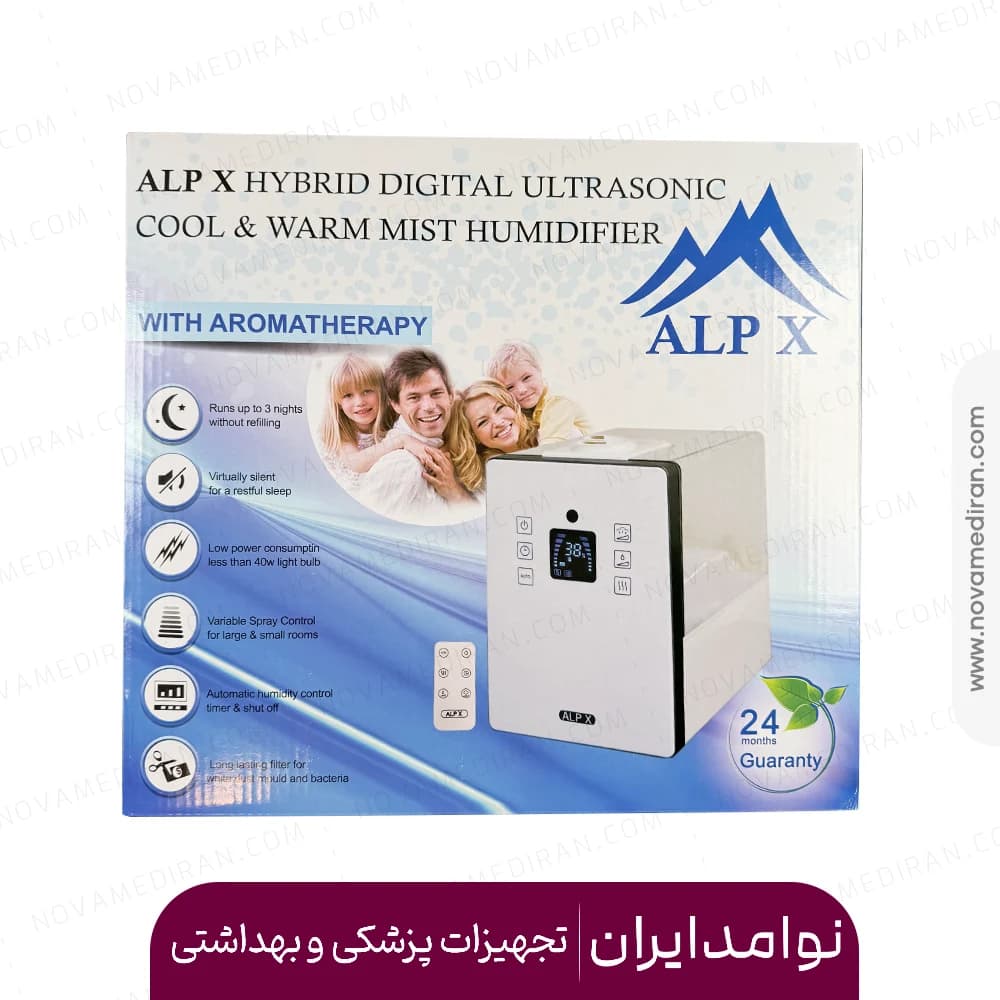 دستگاه بخور سرد برند آلپکس ALPX مدل SH-8412 — تصویر ۳