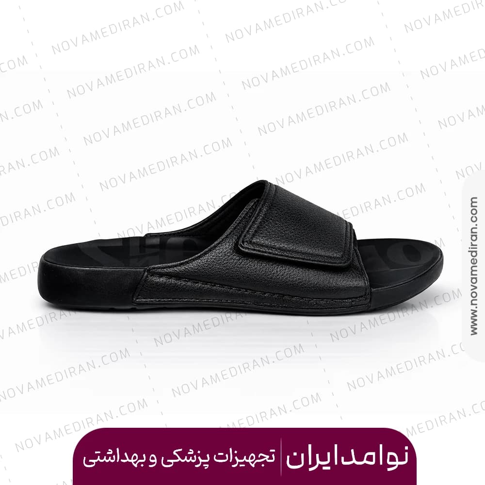 صندل طبی مردانه پاتکان طب کد ۲۷۰ رنگ مشکی