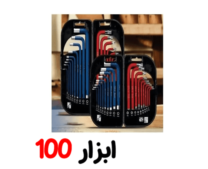 آچار آلن و ستاره ای هیوندای مدل HT185 مجموعه 18 عددی هیوندا — تصویر ۴