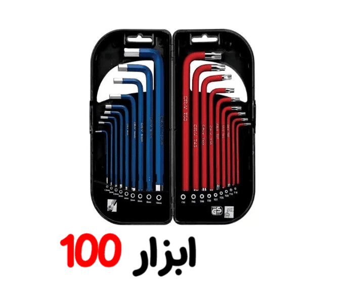 اچار الن سری 18 عددی 6 گوش ستاره ای بلند مدل HT180 هیوندا