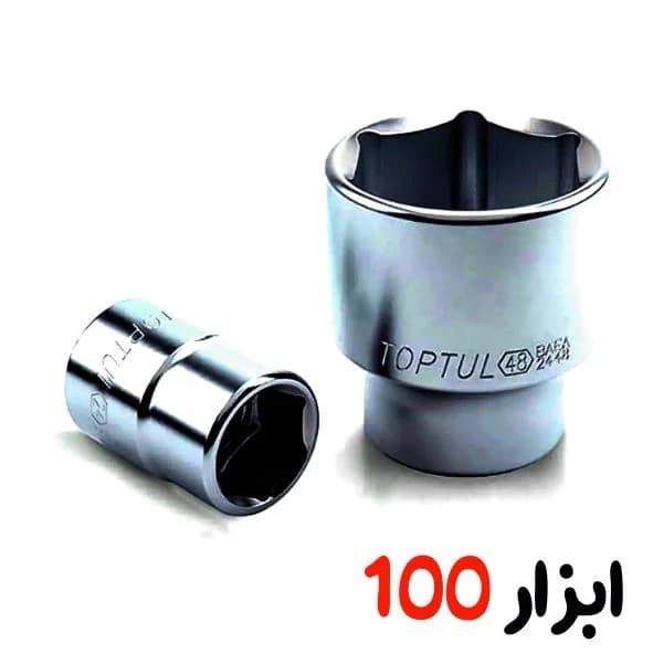 بکس 38 تاپ تول(TOPTUL)3/4 اینچ 6 پر مدل BAEA2438