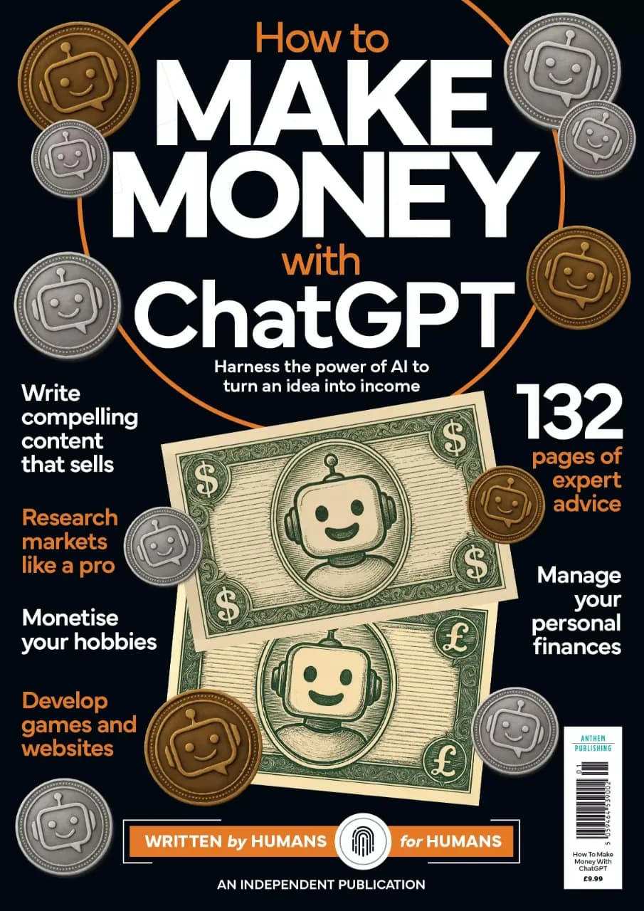 کتاب چگونه با چت‌جی‌پی‌تی پول دربیاوریم، ویرایش اول ۲۰۲۶ (How to Make Money with ChatGPT, 1st Edition, 2026) نسخه انگلیسی PDF
