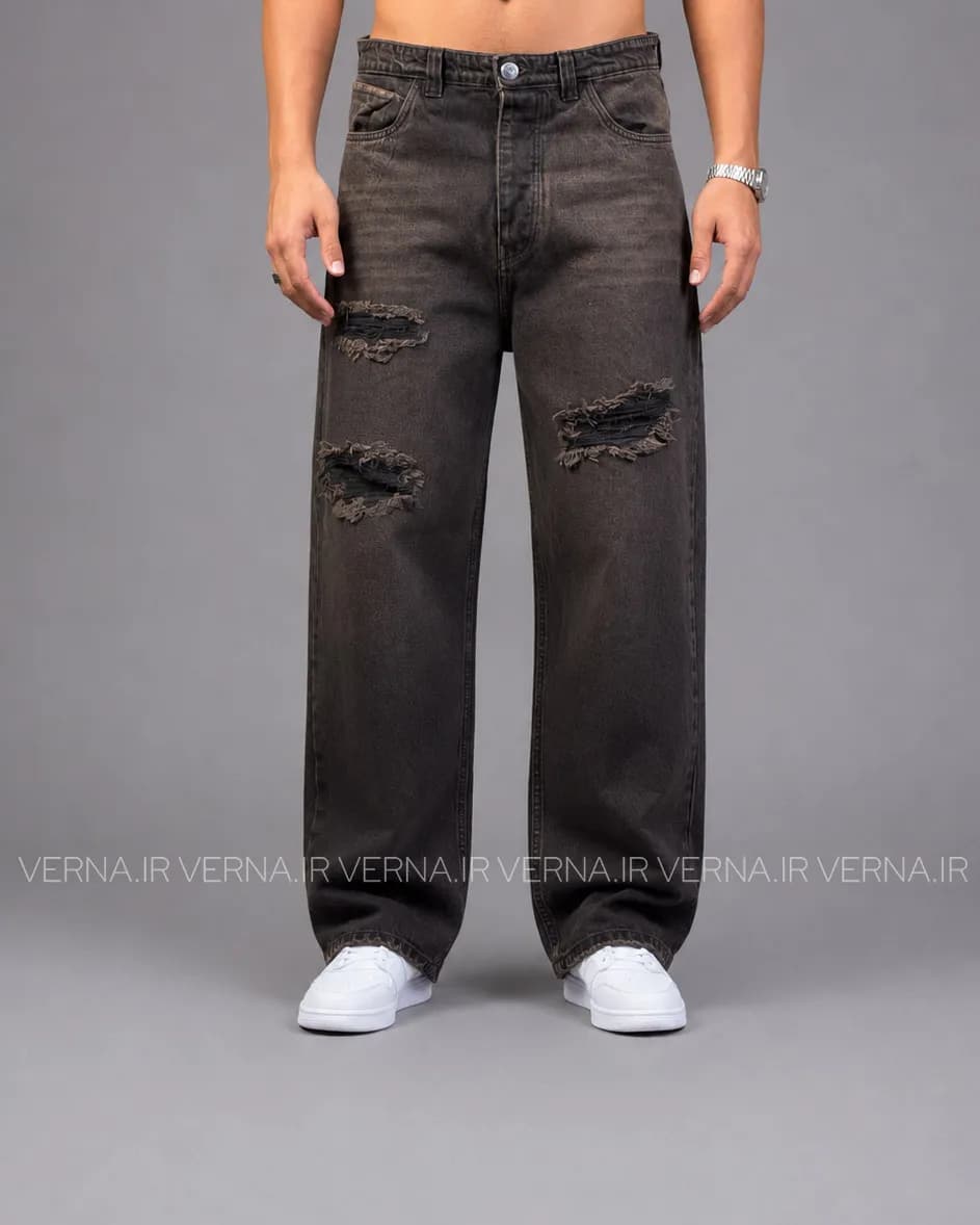 شلوار جین فول بگ مردانه زاپدار YEP 9010/5
