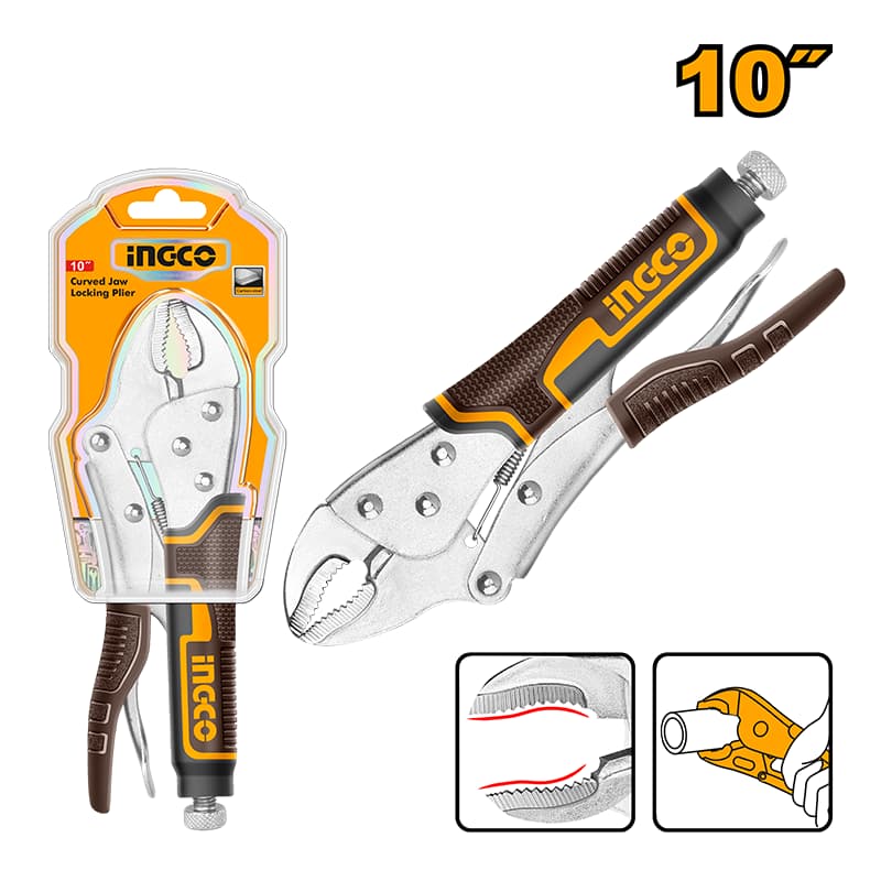 انبر قفلی 10 اینچ اینکو مدل HCJW0210 — تصویر ۲