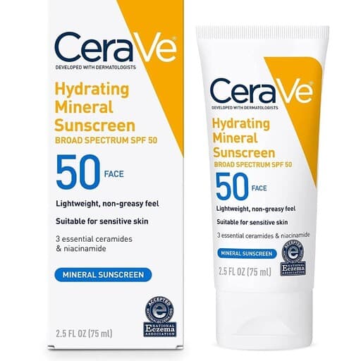 کرم ضد آفتاب مینرال آبرسان SPF50 سراوی