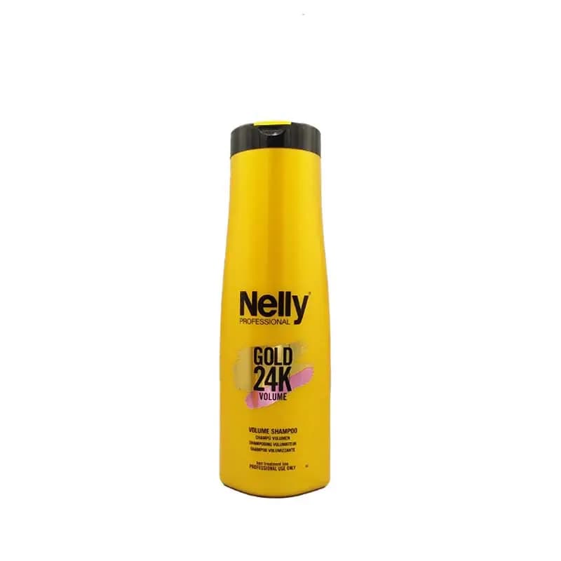 شامپو حجم دهنده گلد نلی Nelly Gold volume | NELLY | حجم ۴۰۰ میلی لیتر — تصویر ۲