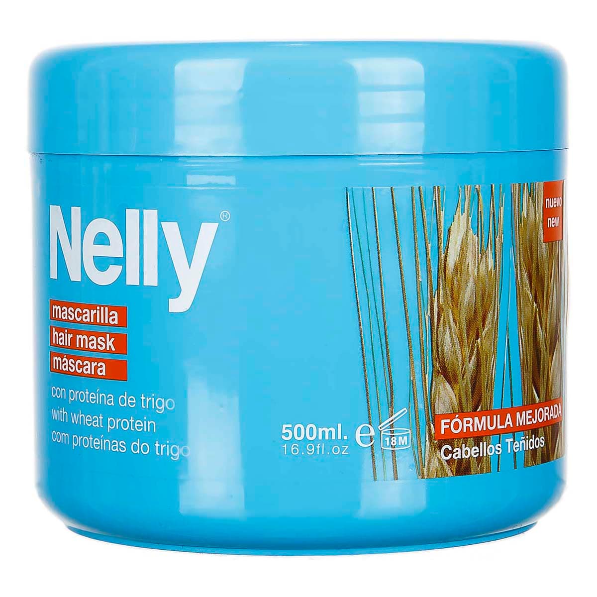 ماسک مو تثبیت کننده رنگ مو گندم نلی – NELLY حجم 500 میل