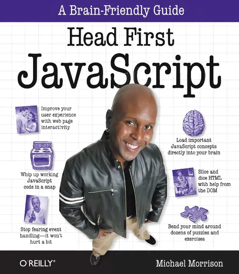کتاب جاوااسکریپت برای مبتدیان (Head First JavaScript) نسخه انگلیسی PDF | مایکل موریسون