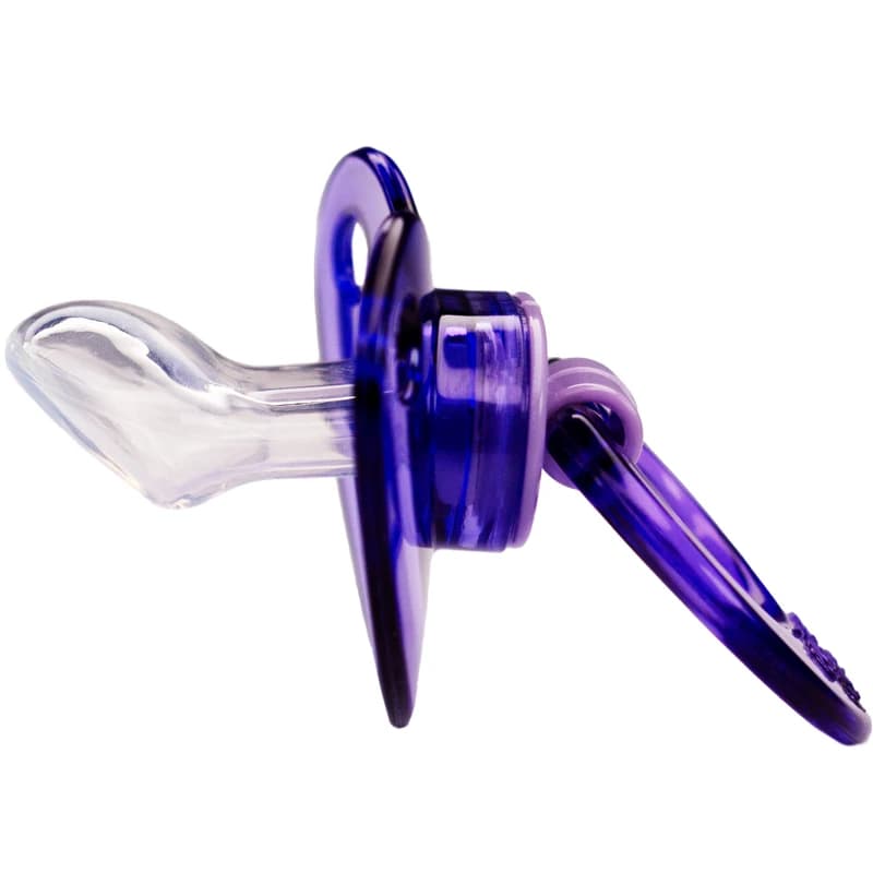 پستانک ارتودنسی وی کر مدل شفاف ساده fancy سایز +12ماه (Wee Care-P109) — تصویر ۵