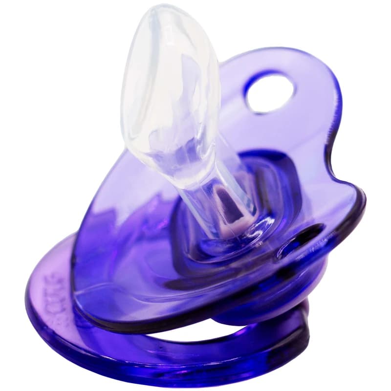 پستانک ارتودنسی وی کر مدل شفاف ساده fancy سایز 6-12ماه -(Wee Care-P108) — تصویر ۶