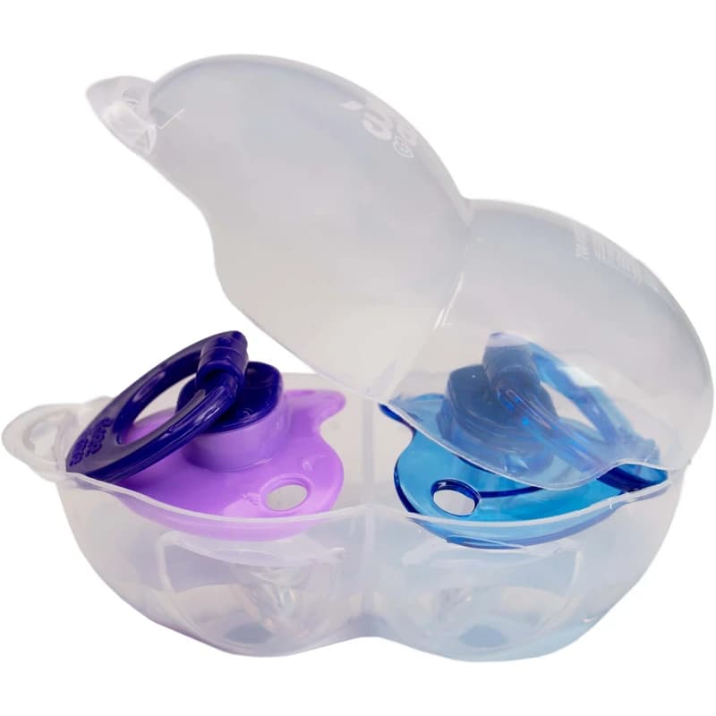 پستانک ارتودنسی وی کر مدل دوقلو با قاب خود استریل MicroWave سایز 6 تا 12 ماه (Wee Care-P138) — تصویر ۳