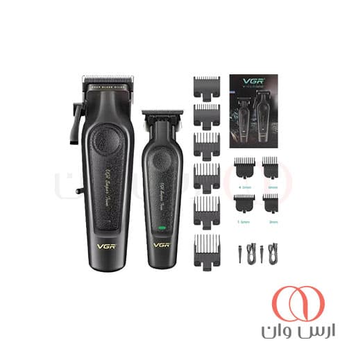 ست ماشین اصلاح حرفه‌ای وی جی آر مدل VGR V-197 & V-995 — تصویر ۲