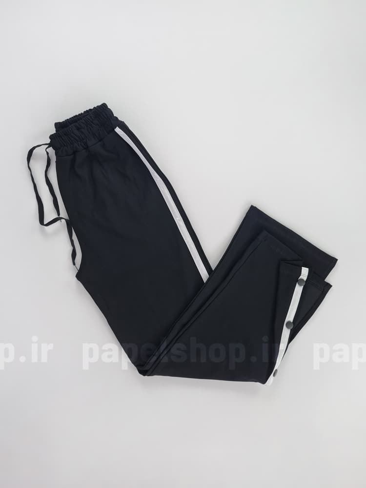 شلوار بگ تیپ دورس بغل دکمه چاک دار