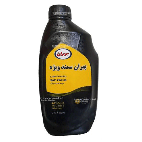 بهران سمند ویژه 75w80 یک لیتری پلاستیکی