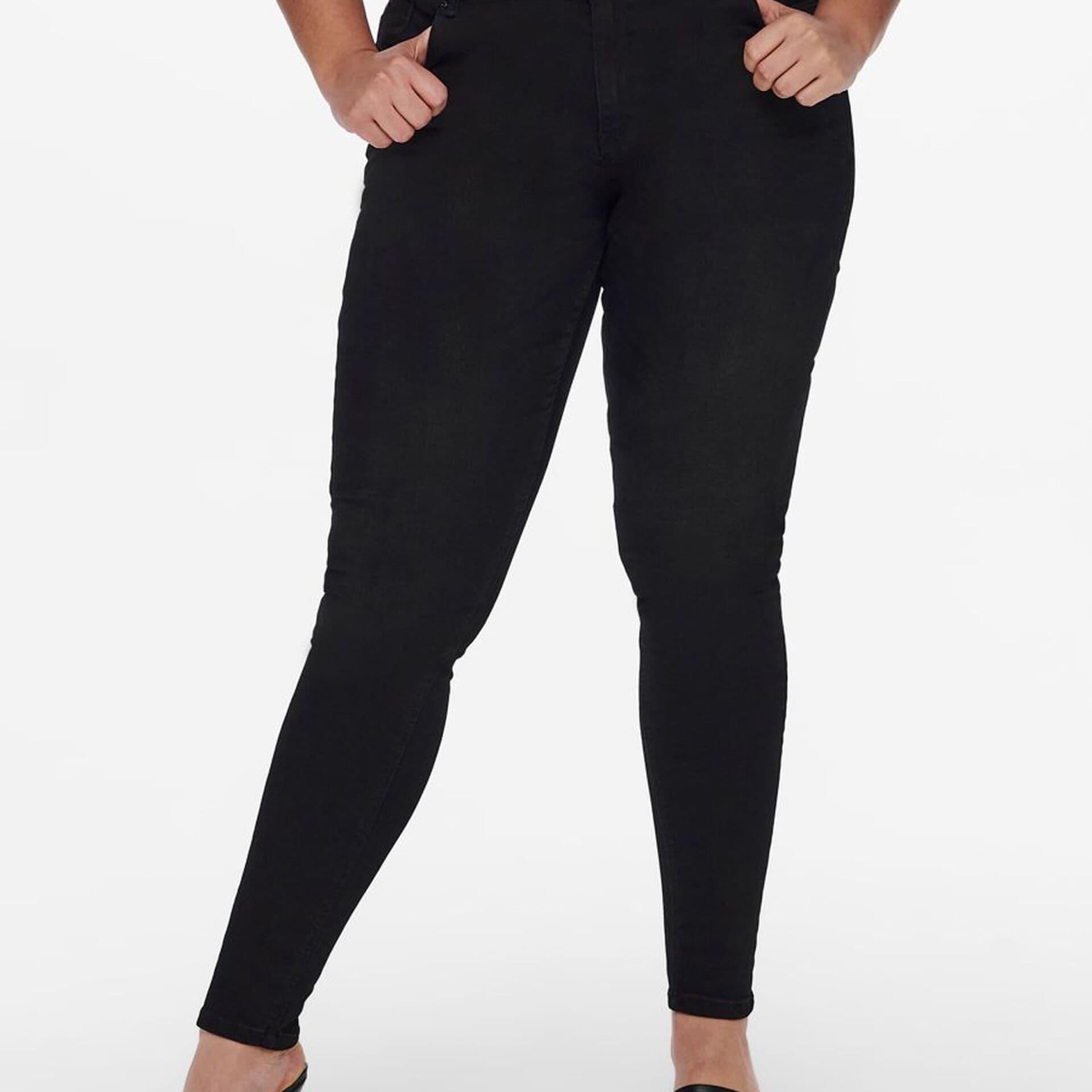 شلوار جین زنانه اسکینی فیت برند اونلی Only - مدل Curvy — تصویر ۳