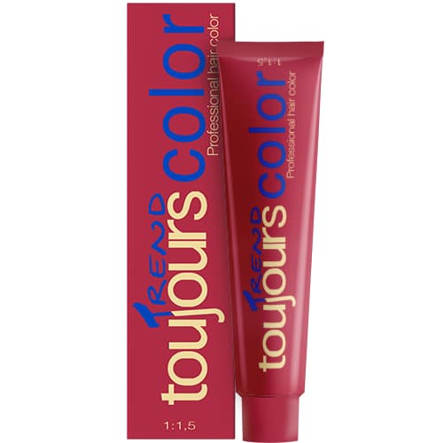 toujours. رنگ مو دودی smoky (6.2 – 7.2 – 8.2 – 9.2 – 10.2) توژور – 100 میل