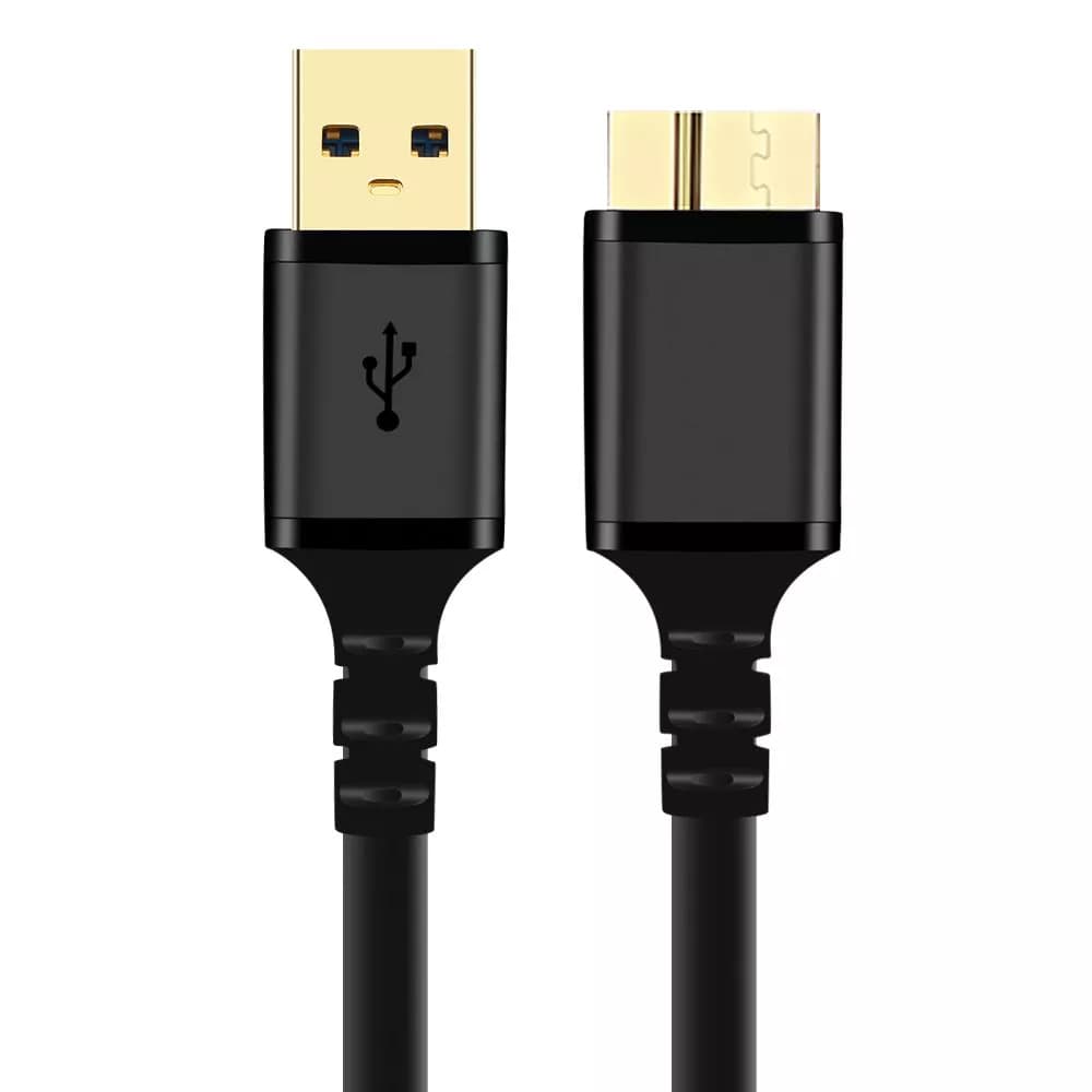 کابل هارد کی نت پلاس 0.6 متری KP-A60 (جعبه باز) — تصویر ۲