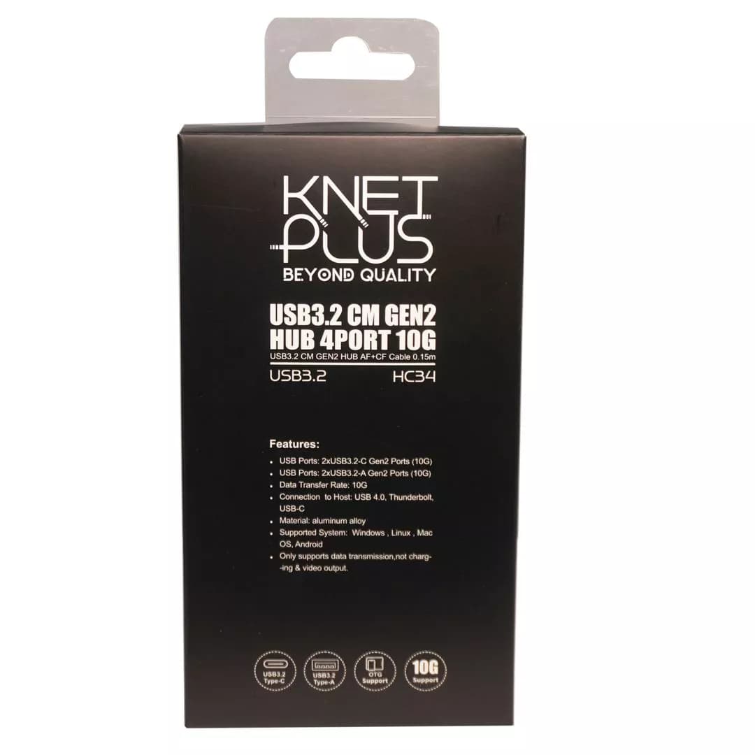 هاب 4 پورت Type C کی نت پلاس KP-HC34 — تصویر ۶