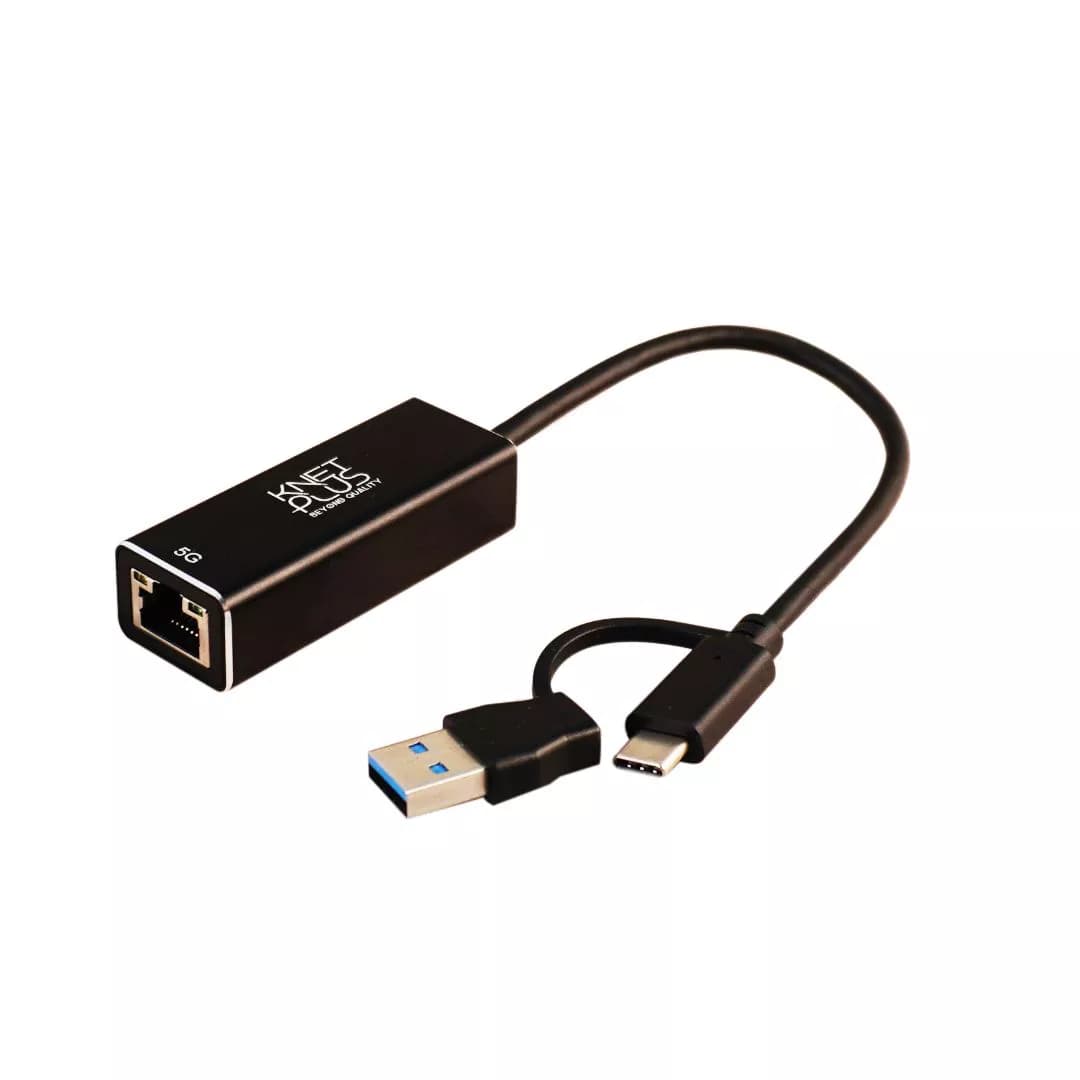 مبدل Type C به LAN کی نت پلاس KP-LA05