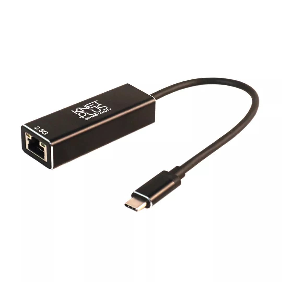مبدل Type C به LAN کی نت پلاس KP-LA25P