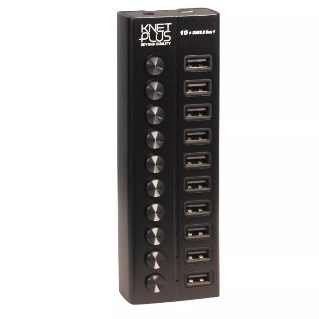 هاب 10 پورت USB 3.2 کی نت پلاس KP-HA110