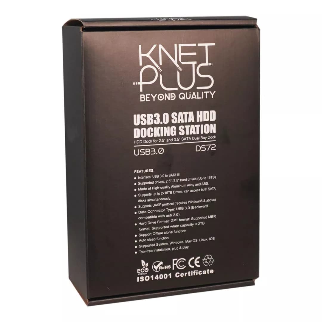 داک هارد USB 3.0 کی نت پلاس KP-DS72 — تصویر ۲