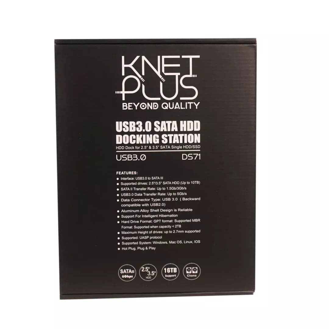 داک هارد USB 3.0 کی نت پلاس KP-DS71 — تصویر ۷