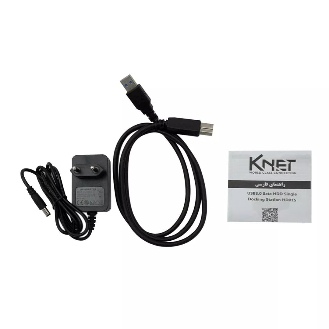 داک هارد USB 3.0 کی نت K-HD01S — تصویر ۶