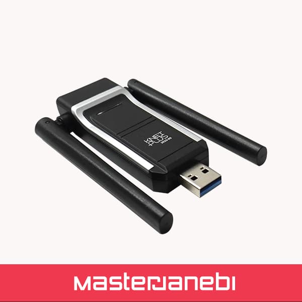 کارت شبکه USB 3.0 بی سیم کی نت پلاس KP-W1804 — تصویر ۱۱