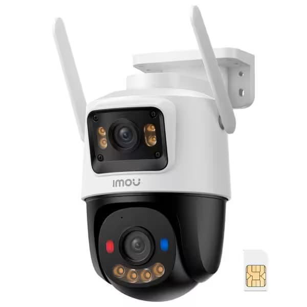 دوربین مداربسته آیمو IPC-S7XCP-6M1TED-EU سیم‌کارتی دو لنز