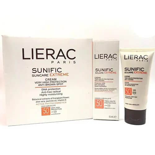 کرم ضد آفتاب و ضد لک لیراک +SPF50 مدل سانی فیک 50 میلی لیتر — تصویر ۳