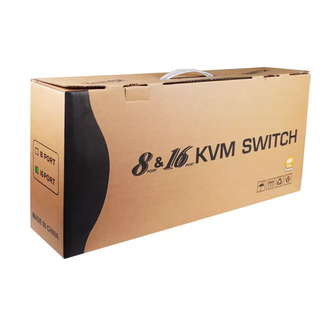 کی وی ام سوئیچ 16 پورت HDMI کی نت پلاس KP-H6216 — تصویر ۷