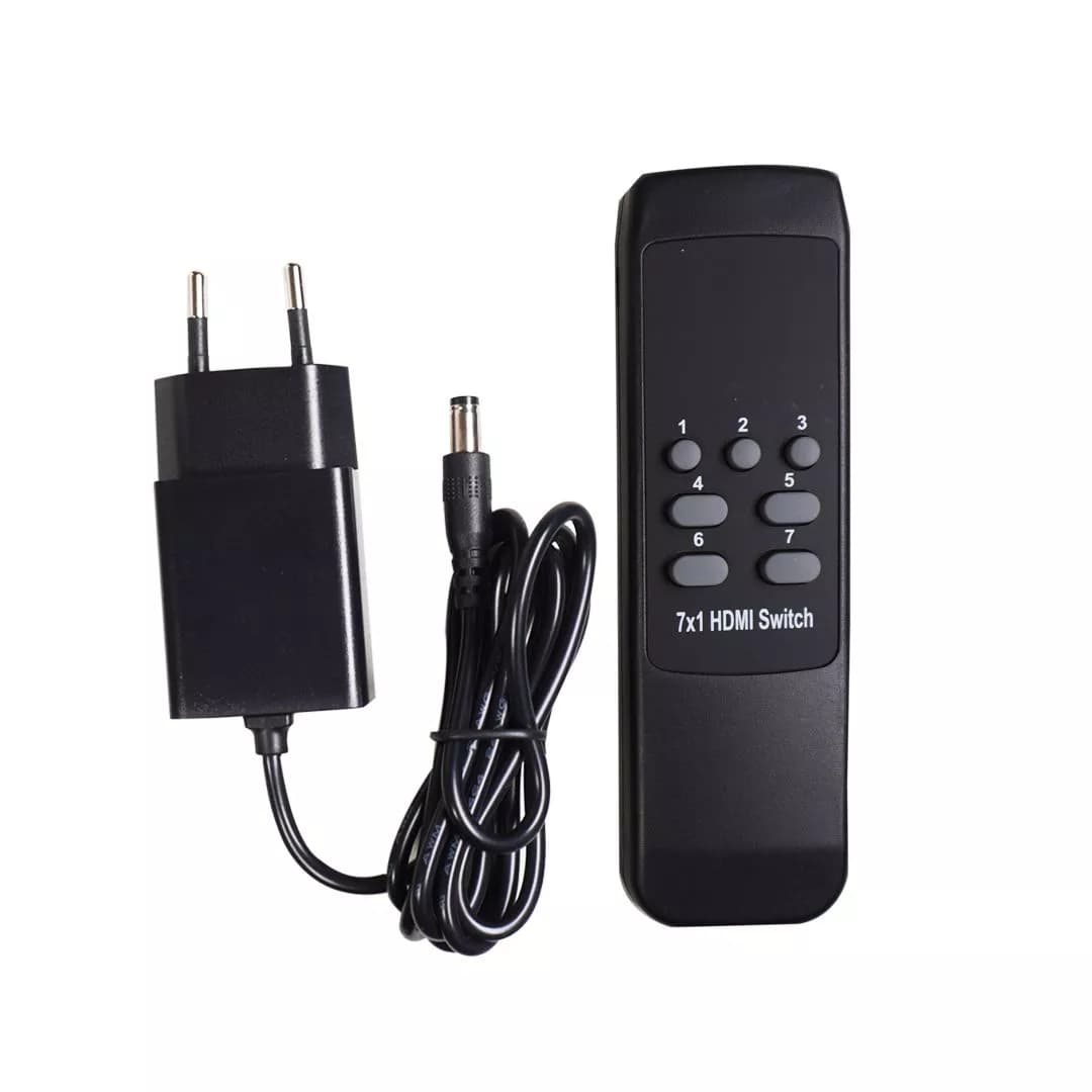سوییچ 7 پورت HDMI کی نت K-S727 — تصویر ۶