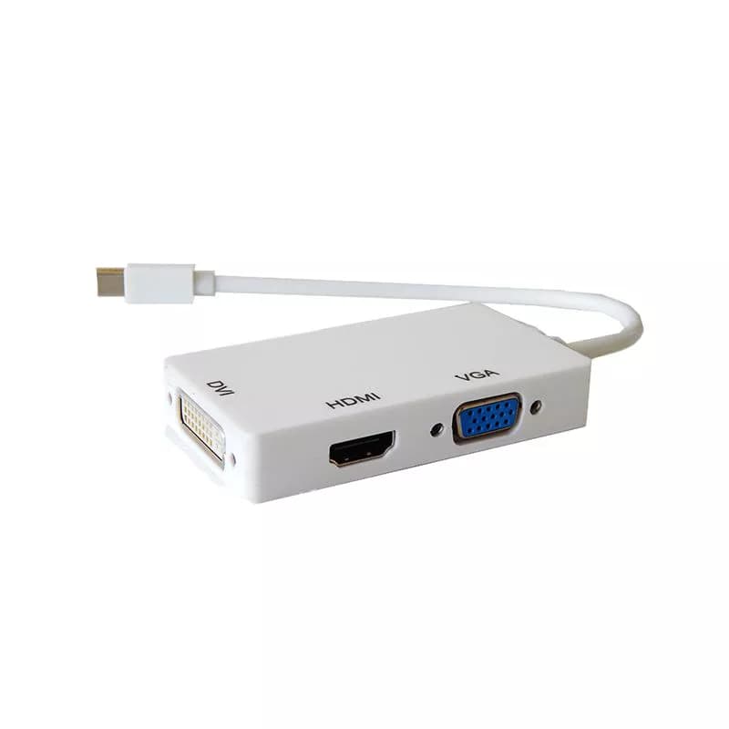 تبدیل Mini DisplayPort به DVI HDMI VGA وی نت V-CO553